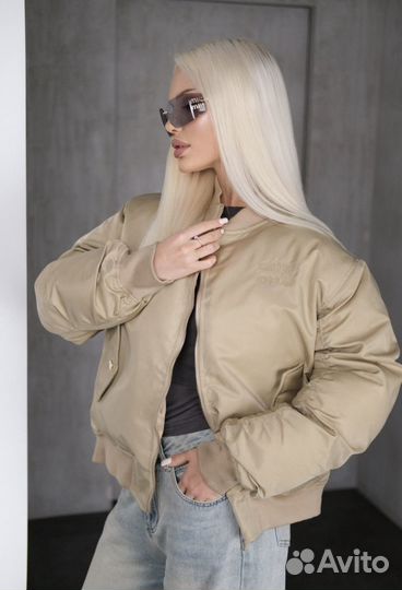 Куртка бомбер женская