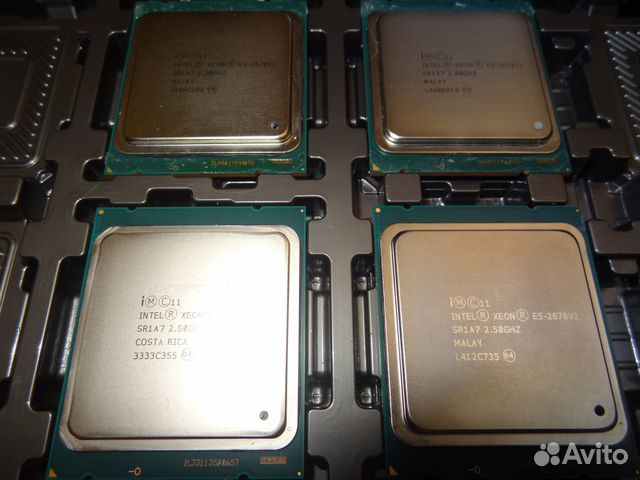 E5-2650 E5-2670 E5-2667 E5-2697 v2 v3 Количество