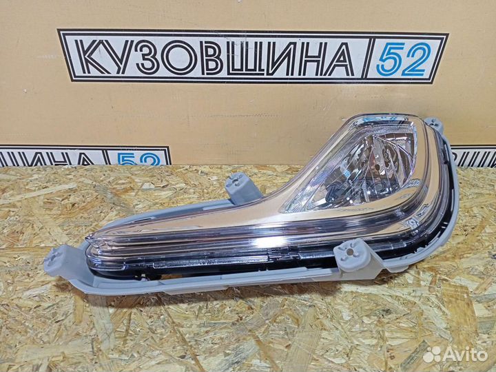 Противотуманка левая Hyundai Solaris (11-14г)