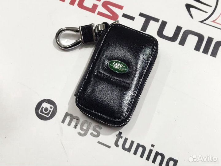 Ключница универсальная Land Rover черная