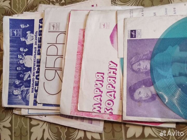 Виниловые пластинки СССР