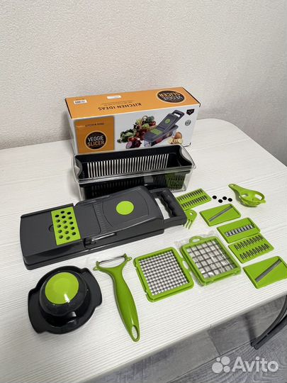 Овощерезка 14 в 1. Слайсер, терка