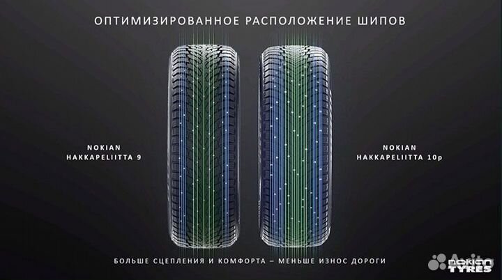 Nokian Tyres Hakkapeliitta 10p 205/55 R17 95T