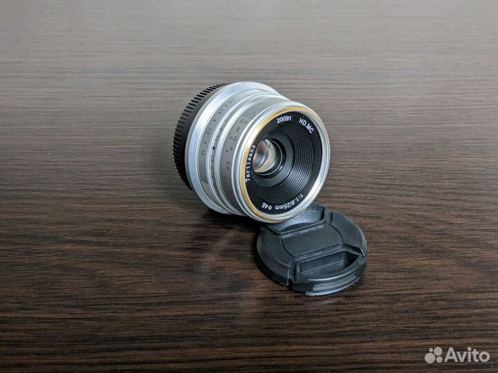 Объектив 7artisans 25mm 1.8f (fujifilm X)