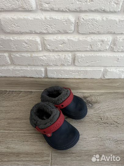 Crocs утепленные детские c6
