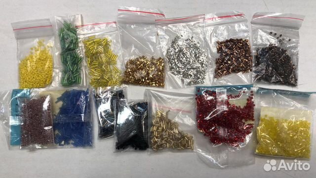 Стеклярус и рубка