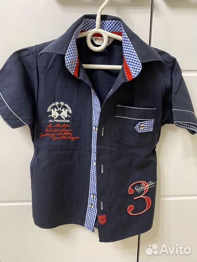 Рубашка для мальчика на 5-6 лет