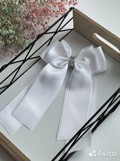 Бант на заколке или резинке