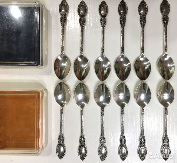 Ложки чайные мельхиоровые СССР