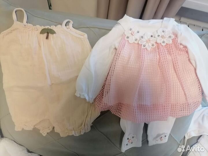 Детские вещи на возраст от 0 до 6 месяцев