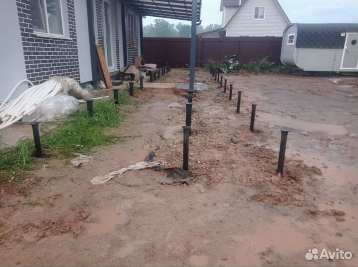 Винтовые сваи под ключ + монтаж