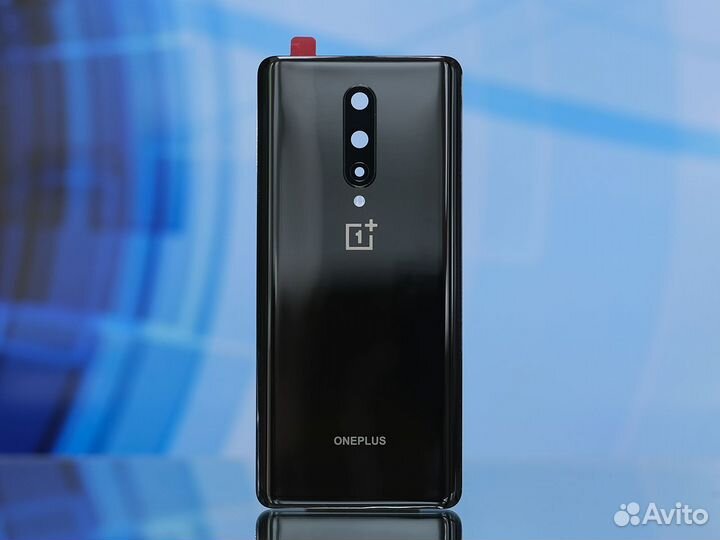 Задняя панель OnePlus 8 черная (под оригинал)