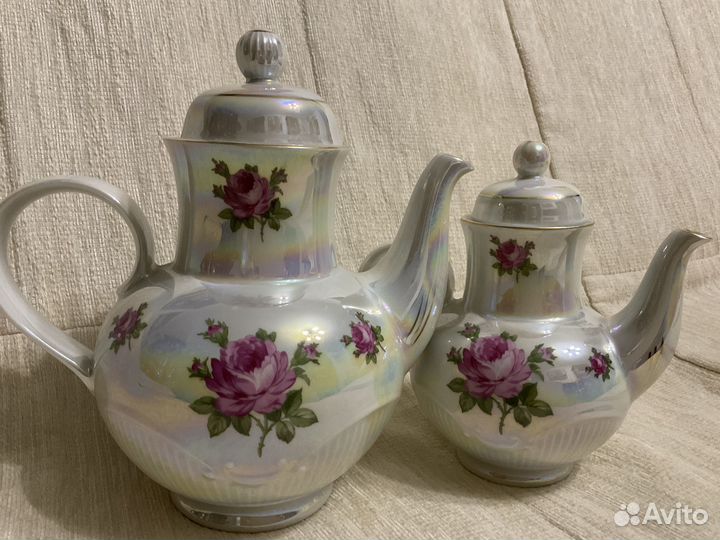 Чайники»Чайная Роза» гдр