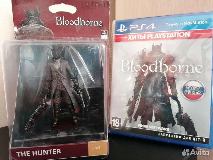 Bloodborn фигурка + диск PS4