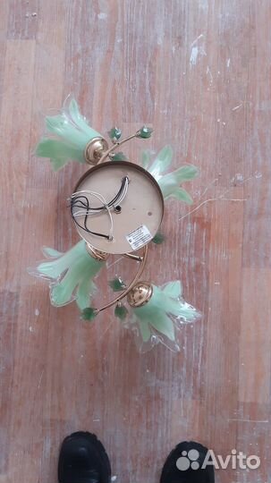 Люстра потолочная бу