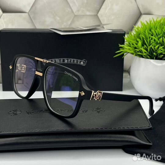 Очки имиджевые chrome hearts