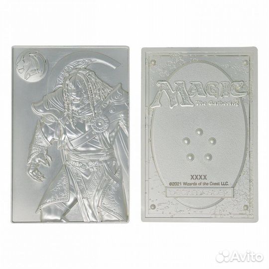 Металлическая карта Magic the Gathering
