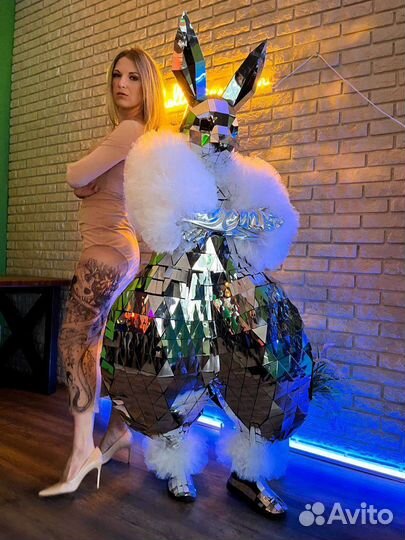 Аниматор зайка