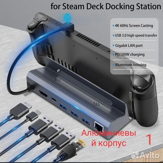 Новые Steam Deck док станции