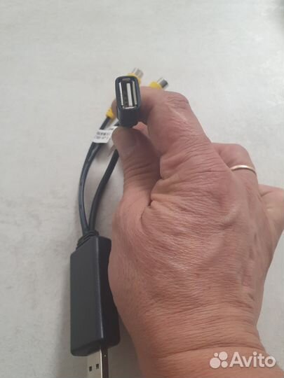 Переходник адаптер с USB на RSA video output