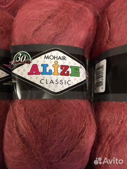 Пряжа Ализе мохер, Пряжа козий пух 80/20