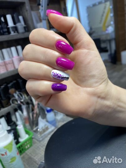 Маникюр. Гель лак. Наращивание. Педикюр