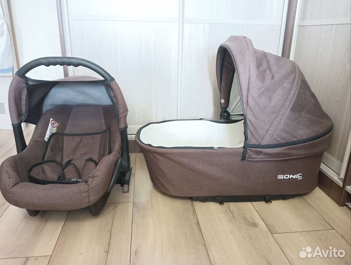 Коляска 3 в 1 Sonic Verdi Plus