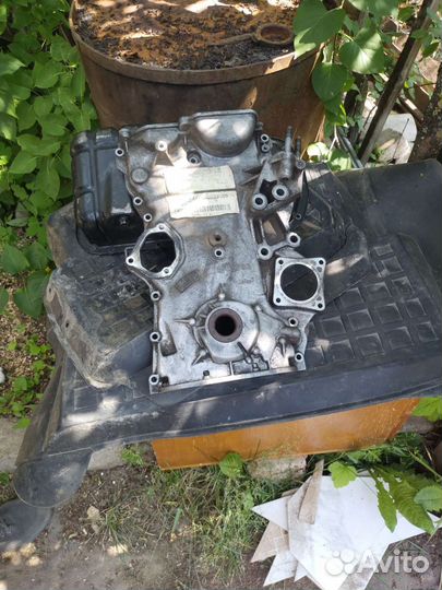 Боковая крышка двигателя лансер 10 1.5