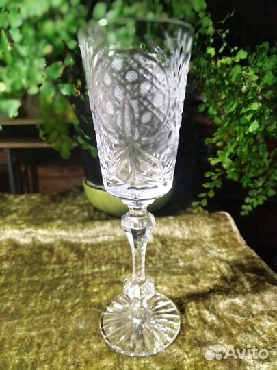 Фужеры хрустальные высокие СССР