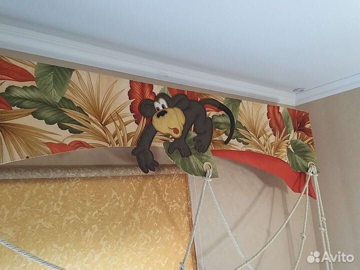 Шторы и ламбрикены бу