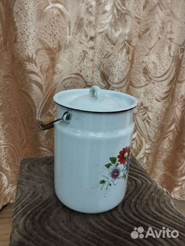 Бидон эмалированный