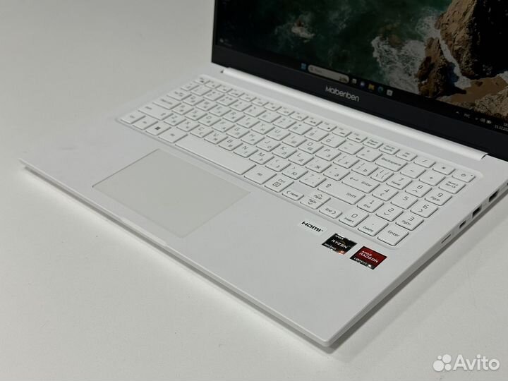 Новый Мощный ноут IPS Ryzen 5 16G озу SSD512g