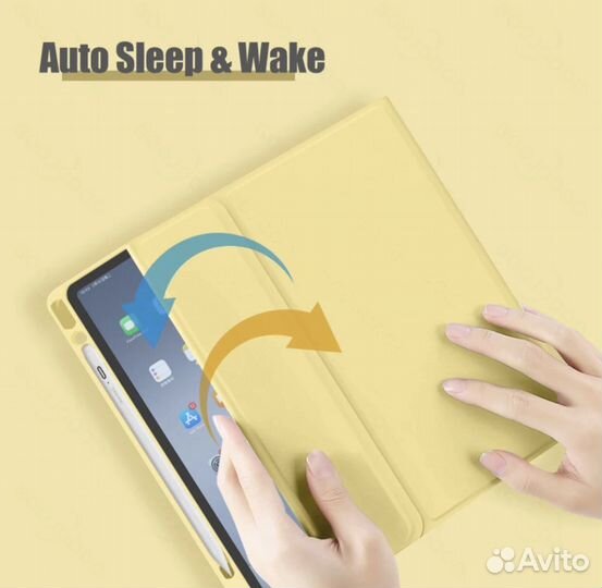 Чехол с клавиатурой iPad air 4 + стикеры в подарок