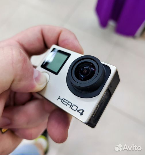 Экшн камера GoPro Hero 4 (silver)
