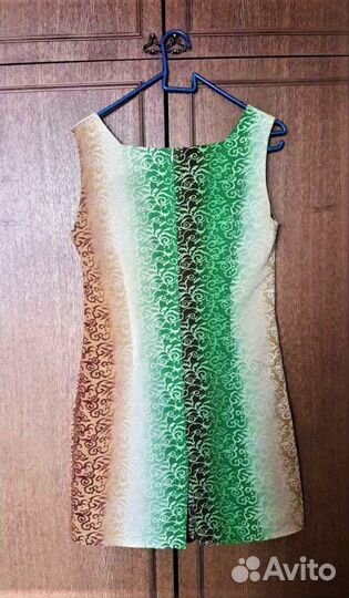 Платье мини - миди 44 размер