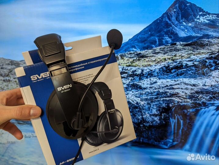 Игровые наушники Sven новые прм2