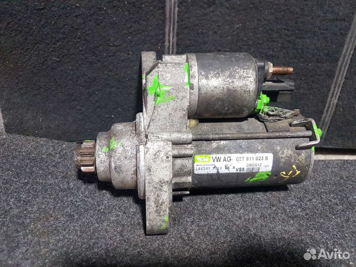 Стартер skoda fabia