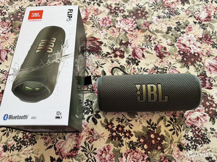 Колонка JBL Flip 6, новая, чек, гарантия год