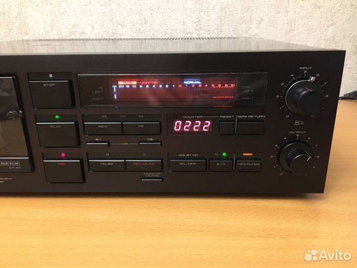 Кассетная дека Pioneer CT-A7 (Япония) 100 В