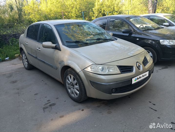 Renault Megane 1.6 AT, 2006, 247 000 км