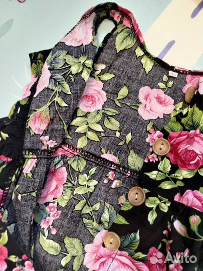 Летние вещи пакетом 74 80 86 на девочку