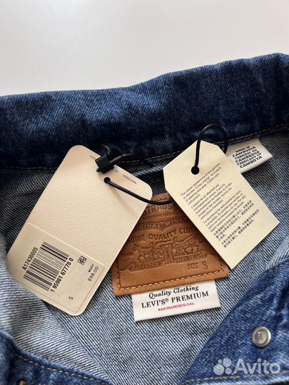 Джинсовая куртка женская Levi's (новая, оригинал)