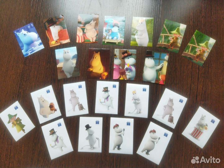 Наклейки Муми-тролль