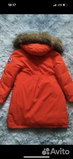 Парка Canada goose для девочки