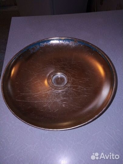 Ваза для фруктов на ножке, б/у из далёкого СССР