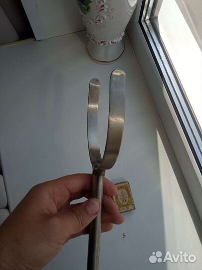 Ухват для горшка,чугунка. нержавейка