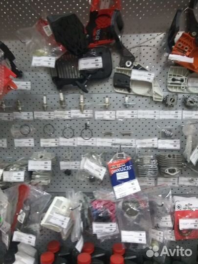Запчасти для триммеров,газонокосилок,цепных пил