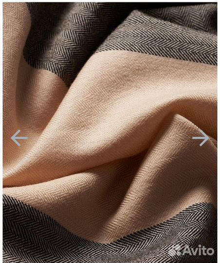 Шарф текстильный из 100% шерсти