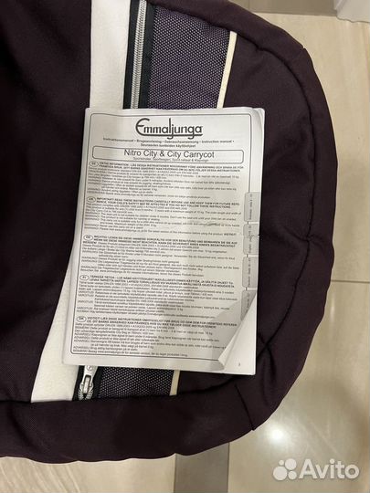 Коляска emmaljunga nitro city 2 в 1