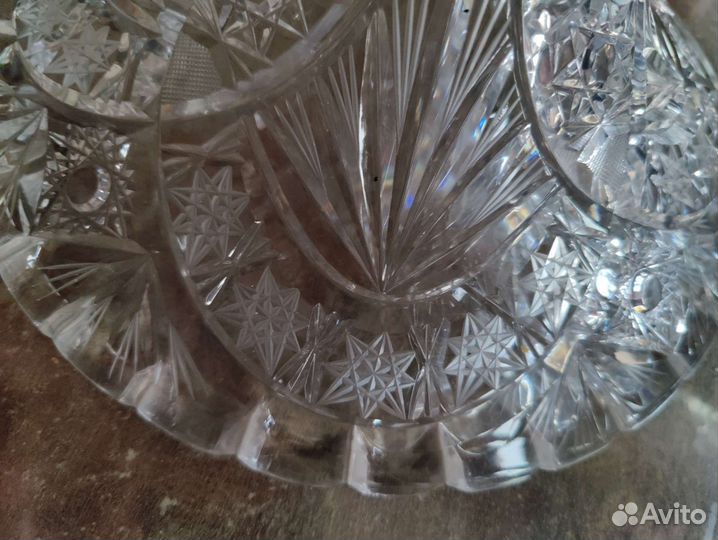 Блюдо хрусталь Германия